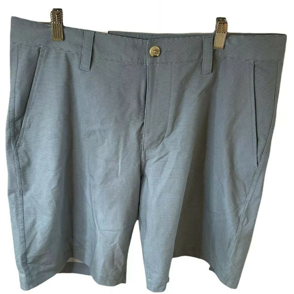 Southern Tide Mens Gray Casual Chino Shorts Sz 34